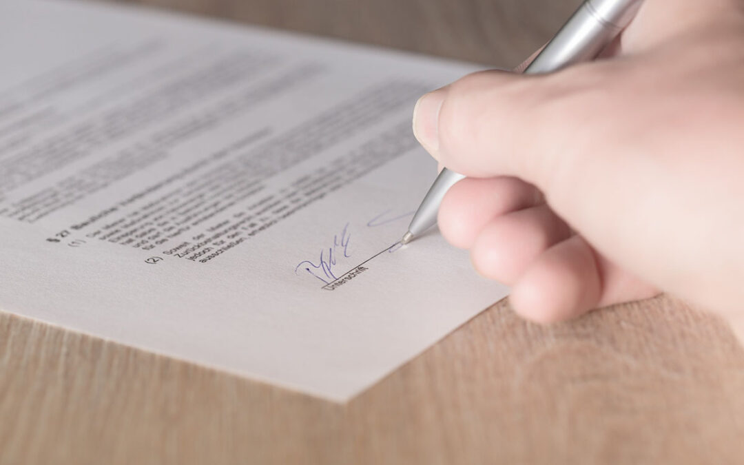 Métiers du notariat destinés à la signature d'actes en tous genre