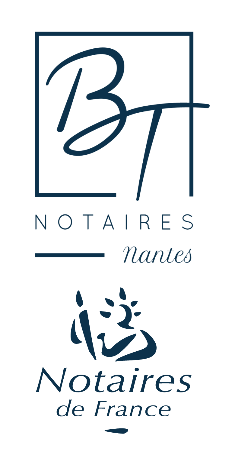 Logo vertical office notarial Boron Toussaint Nantes